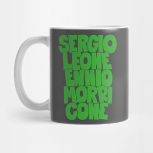 Sergio Leone and Enio Morricone - Maestros Unite Mug